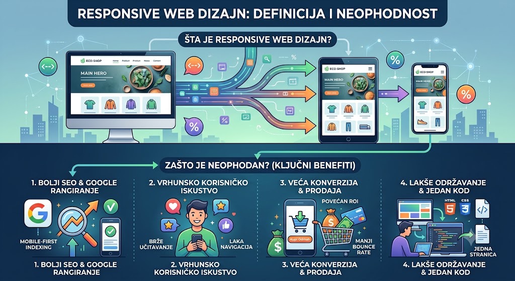 Šta je responsive web dizajn